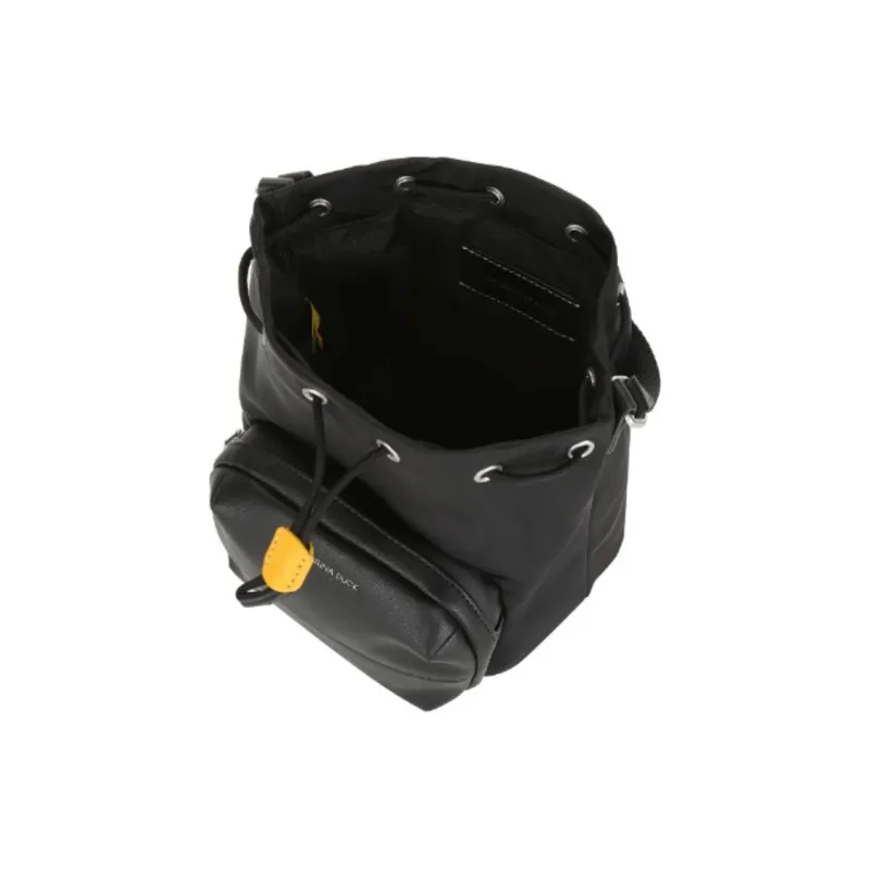 Mandarina Duck Nylon Shoulder Bag Crossbody Bag Handbag Unisex Black-4