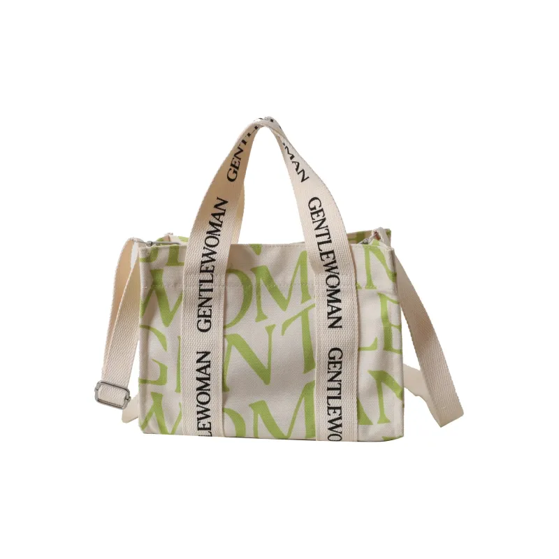 Yalu Canvas Bag, Crossbody, One Shoulder, Handbag Regular Women's Multicolor-4
