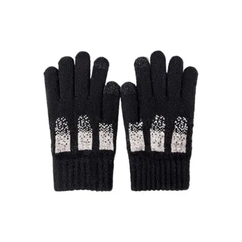 Yalu Polyester Knit Gloves Unisex