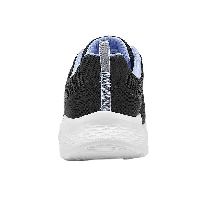 Skechers Sport Cushioning Low Top Casual Shoes Women's Black Blue-3