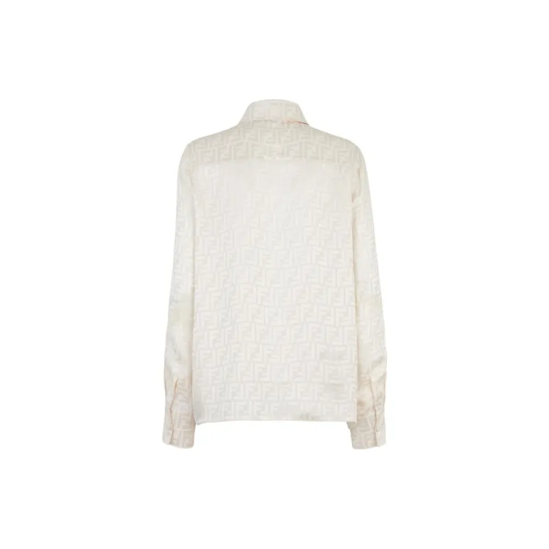 FENDI Shirts Women's White-1