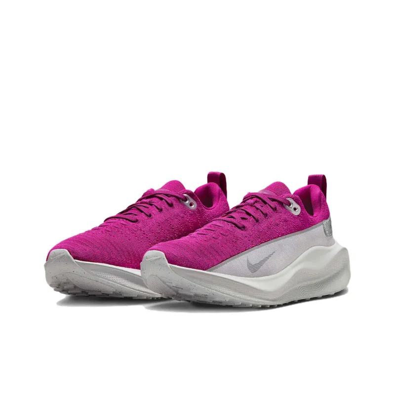 Nike React Infinity Run 4 Premium Vivid Grape Metallic Silver Women's-2