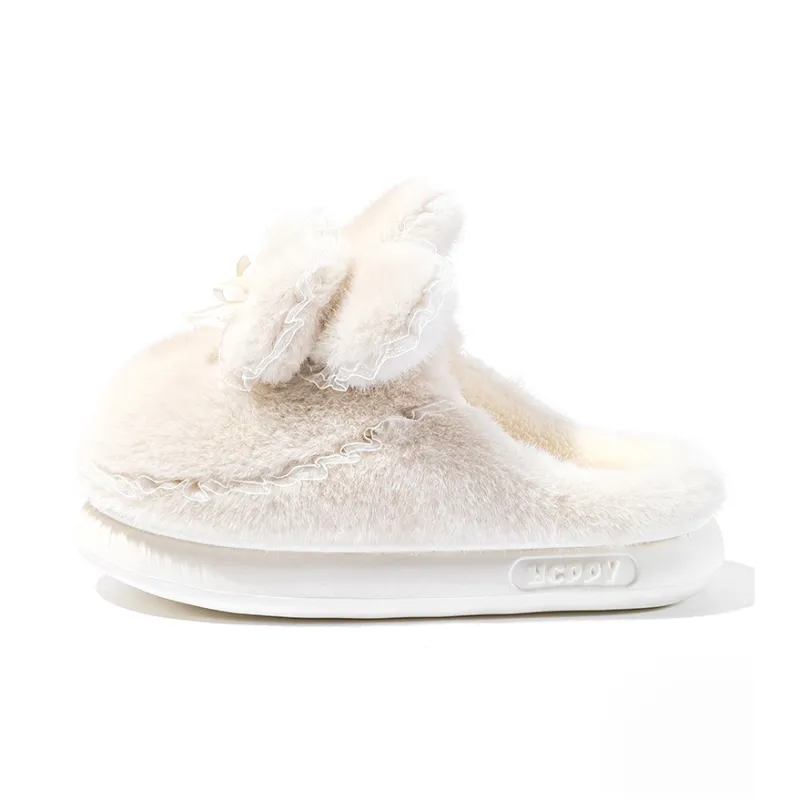 Darcy Sen Home Slippers Gray/Ecru/Apricot-1