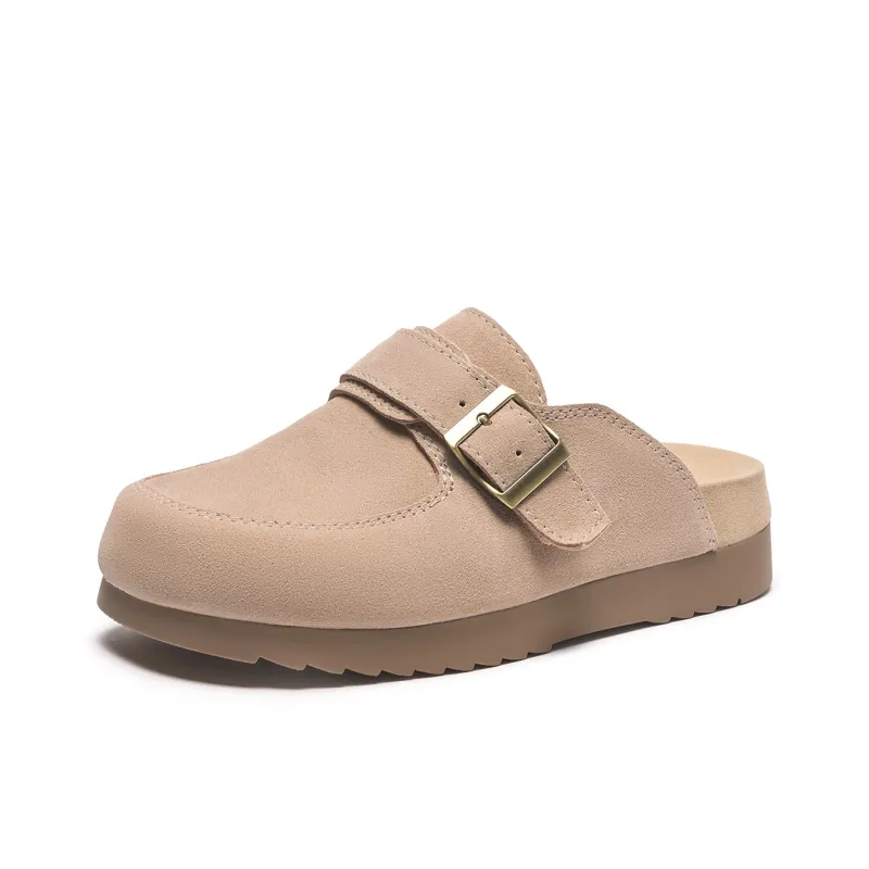 Hotwind Pinecone Grey Series Closed Toe Slippers Women's-6