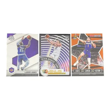 PANINI 2020 21 Lakers Mosaic James+OP Sun Devin Booker+NBA HOOPS Tacko Star Card Product Access Sports Cards 3 Pcs
