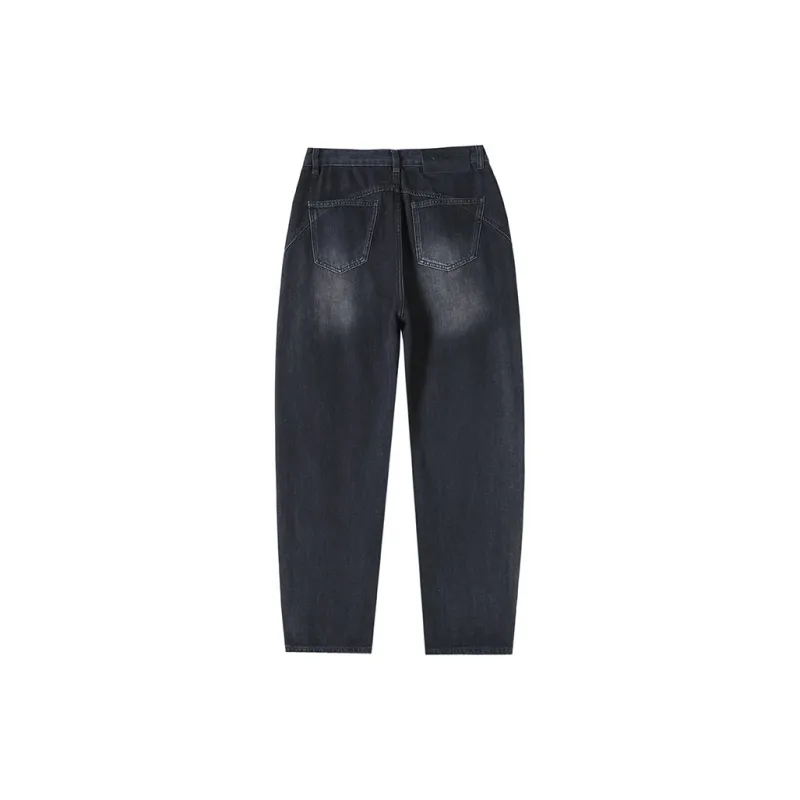 FAWENXIANGZI Jeans Women's Concrete Gray-22