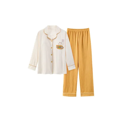 MADALLO Pajama Set Women's Apricot