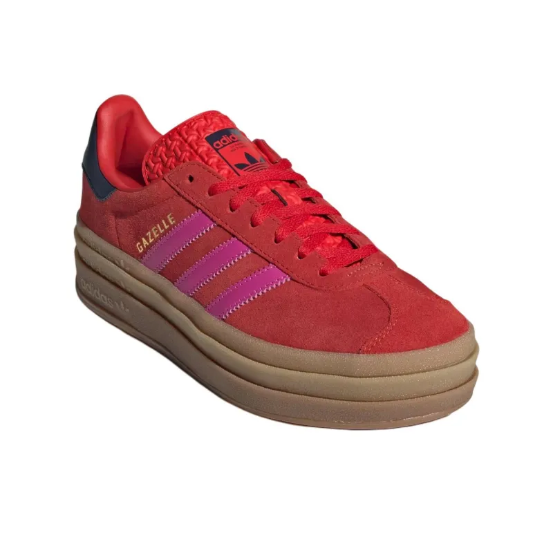 Adidas Gazelle Bold Red Semi Lucid Fuchsia Women's-2