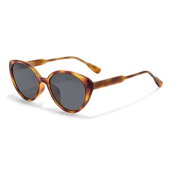 Sagawa TR/Memory Plastic Plate Frame Cat Eye Sunglasses Unisex