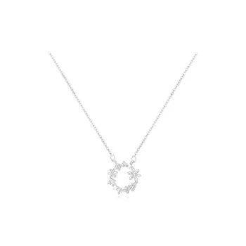 FORCHI Zircon Necklaces Women's Couple's Anniversary Birthday Gift For Girl