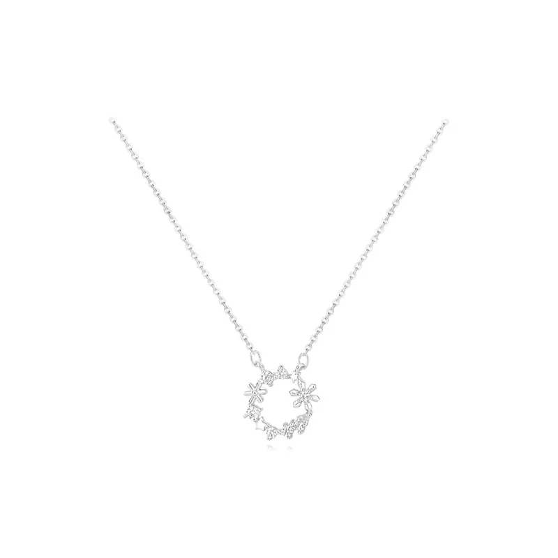 FORCHI Zircon Necklaces Women's Couple's Anniversary Birthday Gift For Girl-0