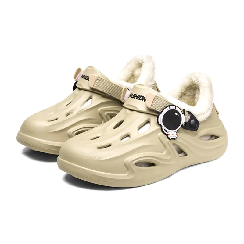 Darcy Sen Cotton Slippers White/Black/Khaki-16