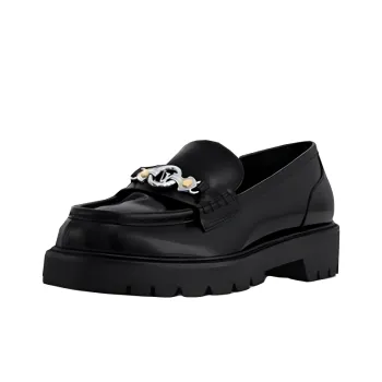 LOUIS VUITTON District Loafers 5cm Women's Black