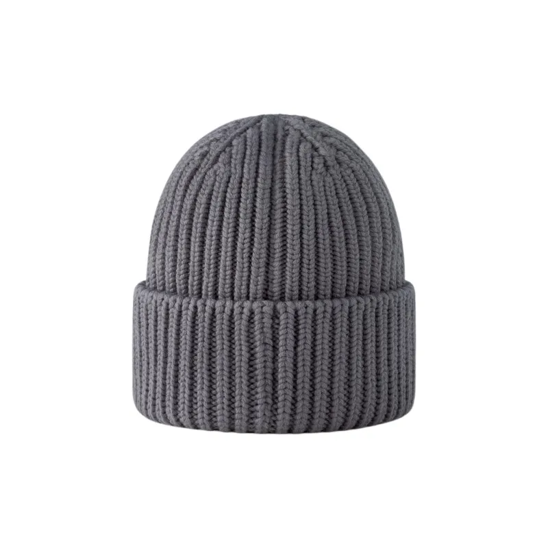 LOUIS VUITTON Sheep Wool Beanies Men's Gray-1