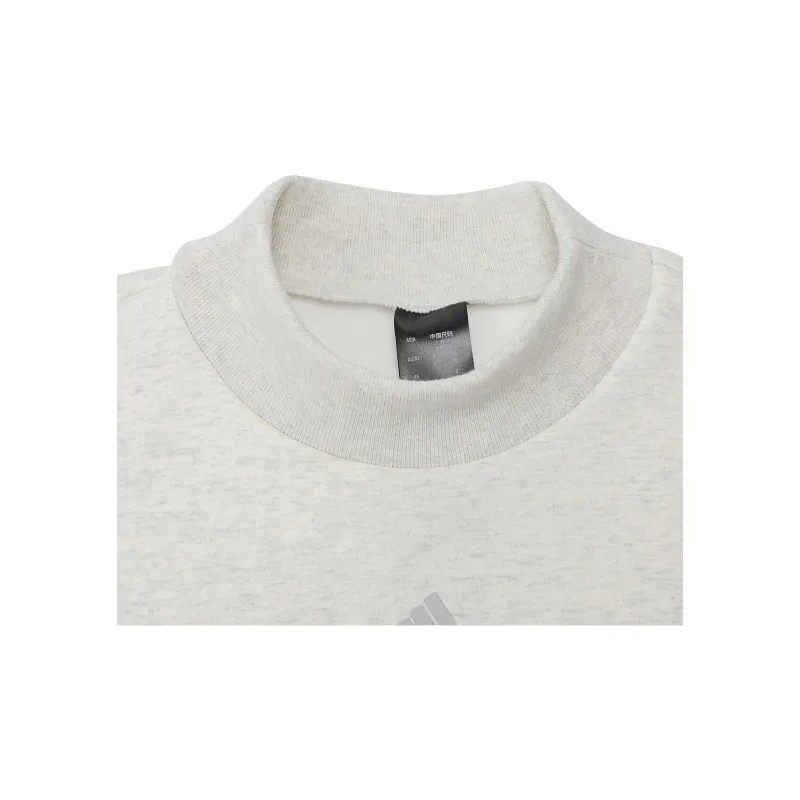 Adidas Sweatshirt Men's Gray+Shopping Bag-5