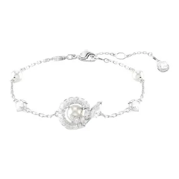 Swarovski Rhodium Plated Bracelets Women's Silver