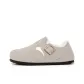 White Gray Fleece-Lined[White Fur]