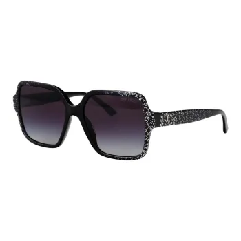 Jimmy Choo Acetate Square Sunglasses Unisex Black