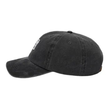 Alpha Industries Cotton Baseball Caps Men's Black