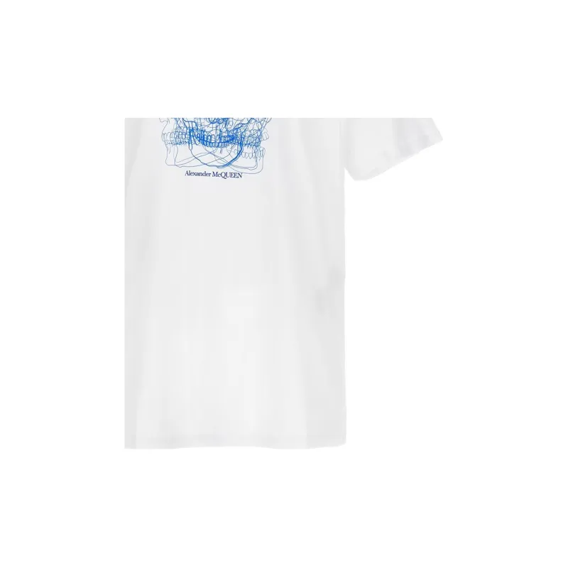 McQ Alexander McQueen Skull Printed Crewneck T Shirt-6