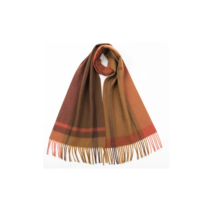 Red Bean 100% Cashmere Knit Scarves Men's-10