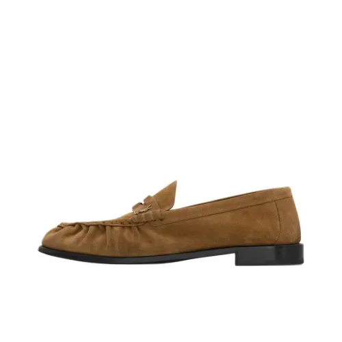 SAINT LAURENT Le Loafer Loafers Men's Brown