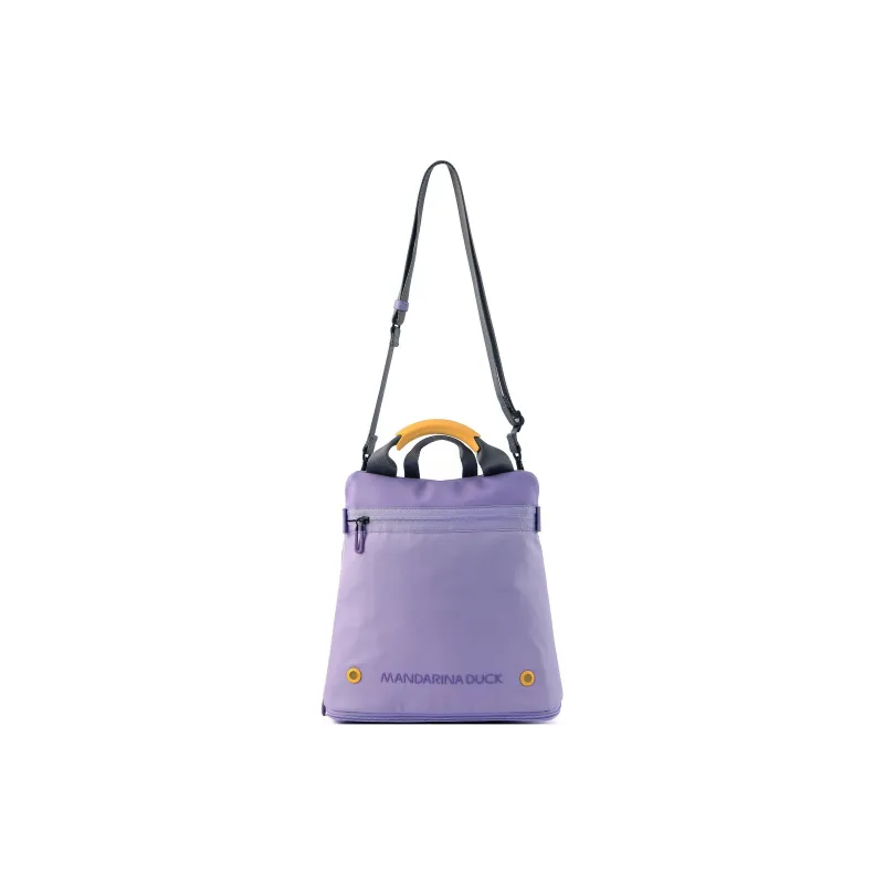 Mandarina Duck Polyester Shoulder Bag Crossbody Bag Handbag Unisex Lilac-1
