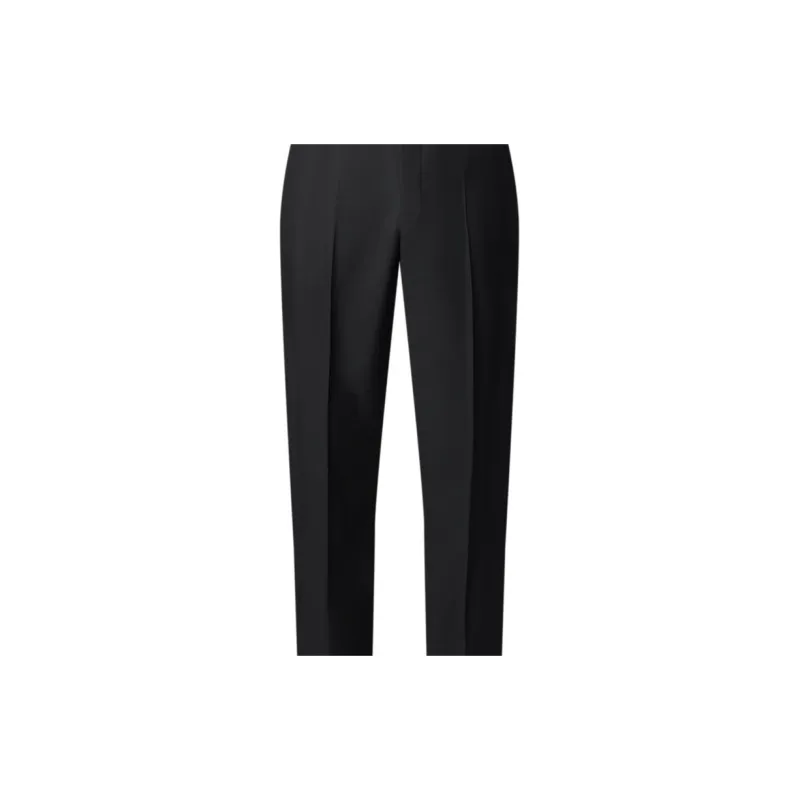 LOUIS VUITTON Slim Wool Evening Trousers-2
