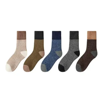 Thirteen day Season Mid Calf Socks Men's 5 Pack