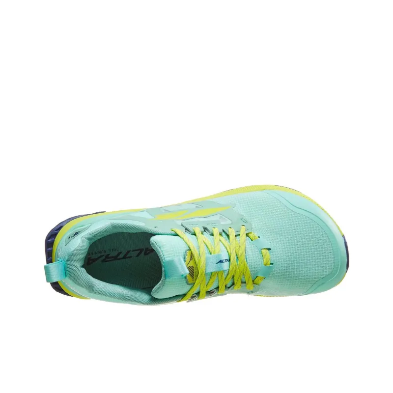 Altra Anti-Slip Wear-Resistant Low-Top Trail Running Running Shoes Women's Green Yellow-3