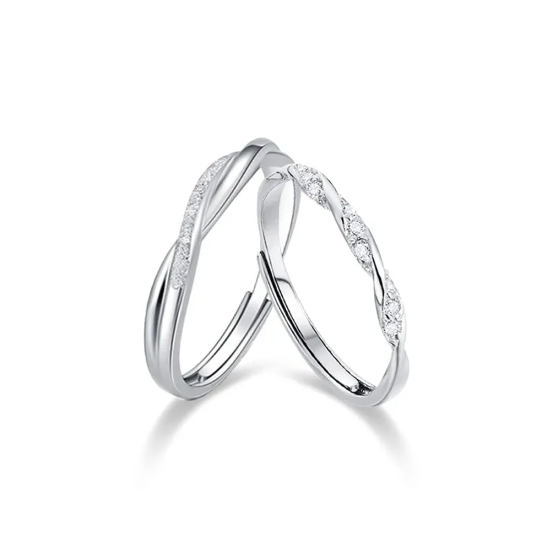 WANLIACC S999 Fine Silver Rings Unisex-3