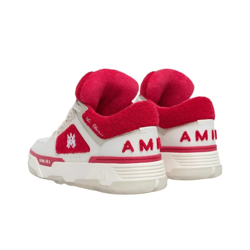 AMIRI MA 1 Low Top Skateboard Shoes Men's Red-3