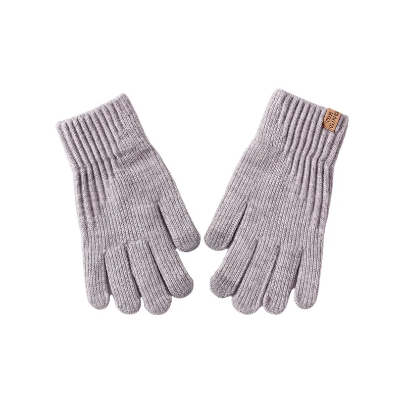 DENSSYNE Alpaca Elastane Knit Gloves Women's-1