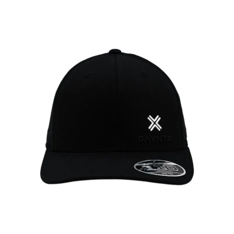PAYNTR Elastane Cotton Baseball Caps Unisex Black-1