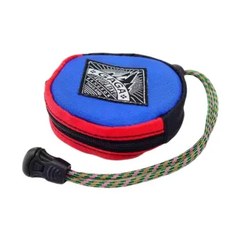 GAGA EQUIPMENT Canvas Key Pouch Mini Unisex Red Blue