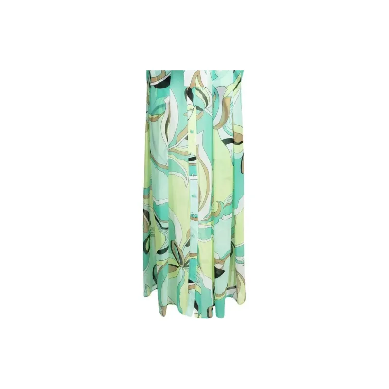 PINKO Long Sleeved Dresses Women's Light Green-5
