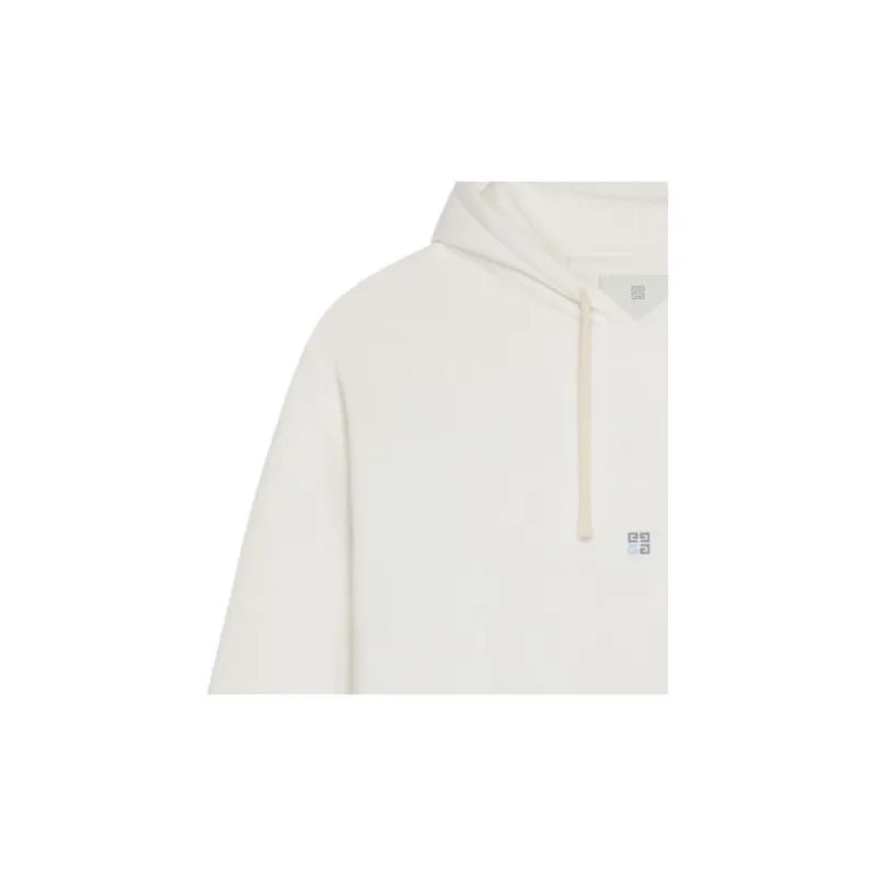Givenchy Signature 4G Motif Drawstring Hoodie-5
