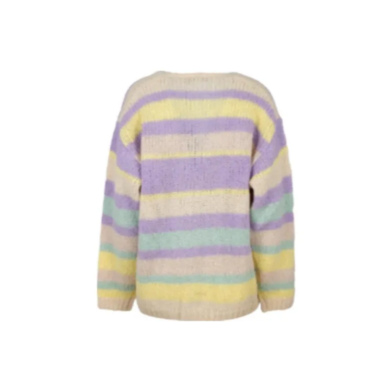 WEEKEND MaxMara V Neck Striped Cardigan-1