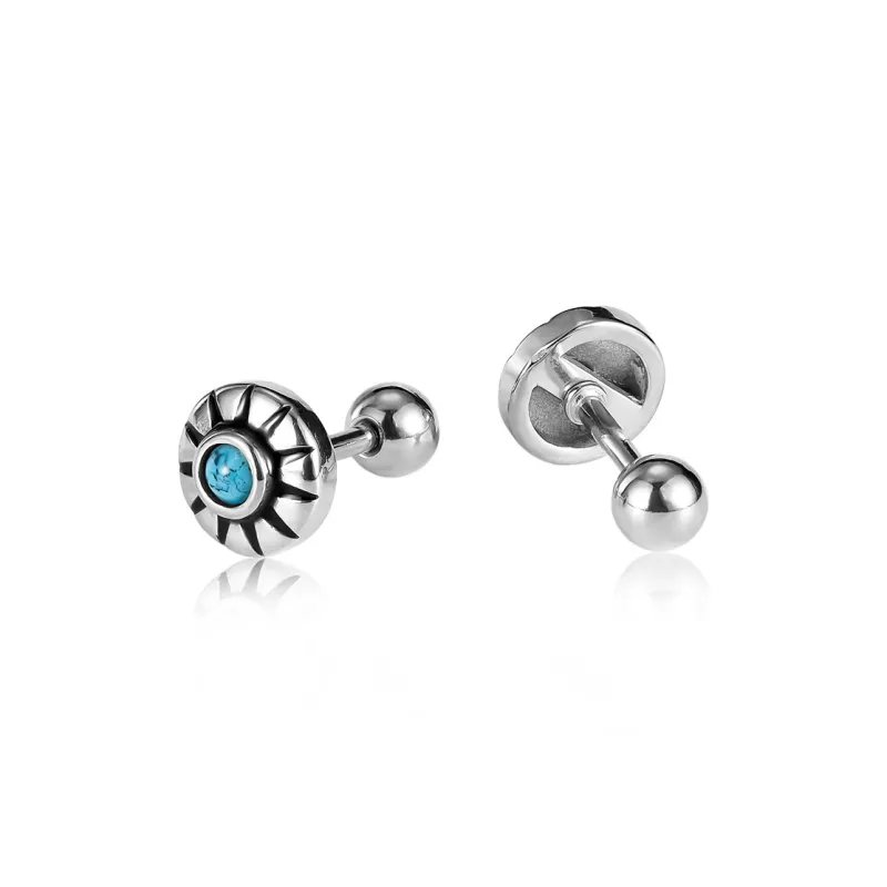 VAN GOGH Stainless Steel Stud Earrings Unisex-0