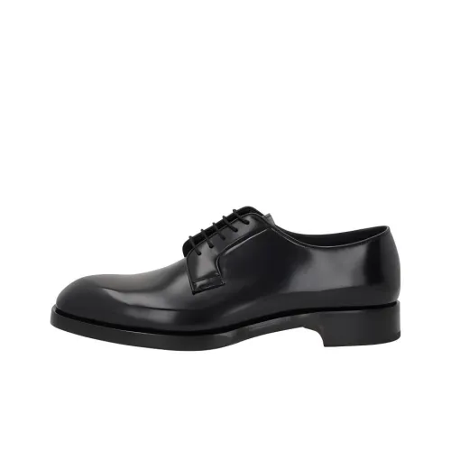 PRADA Dress Shoes Men Low-Top Black