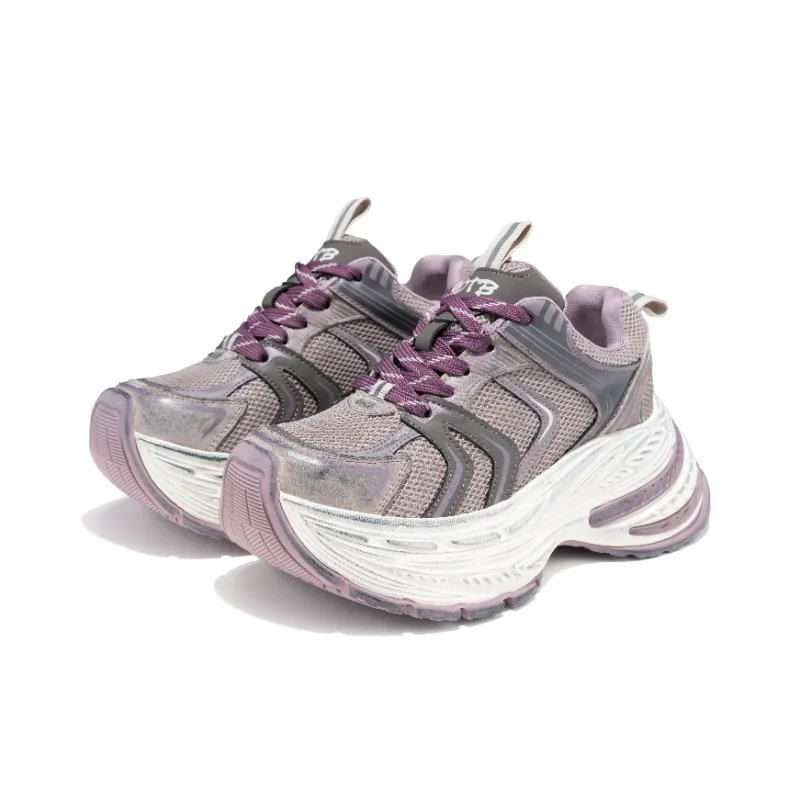 OTB Height Increasing Low-Top Chunky Sneakers Women's-9