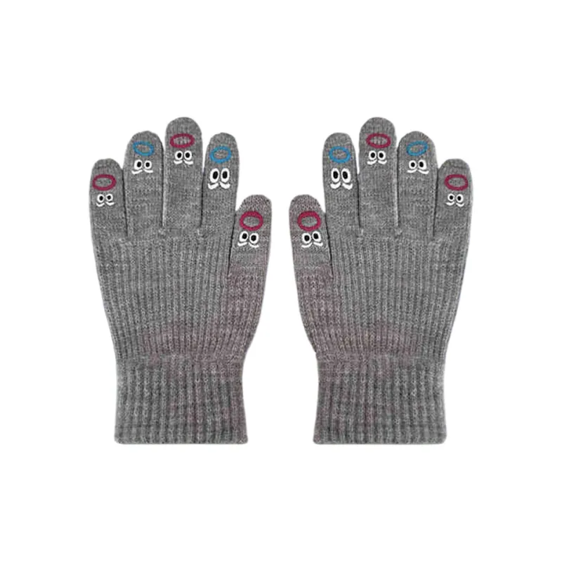 Yalu Polyester Knit Gloves Unisex Gift Box Set-9
