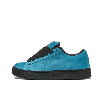 FERW Ripples In The Heart Sea Low Top Skateboard Shoes Unisex Sky Blue