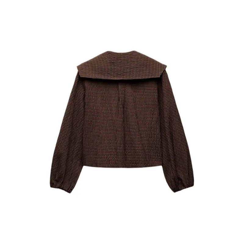 ZARA Shirts Women's Red Brown-1