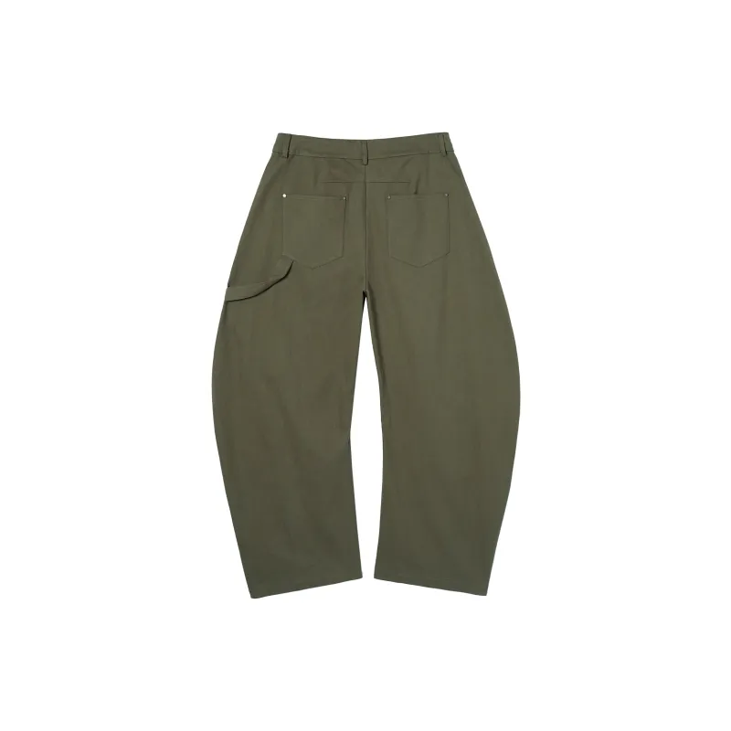 Mmlg Casual Pants Unisex Olive Green-1