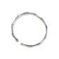 Bamboo Flat inside Bangle (Peaceful Bangle)[Silver]