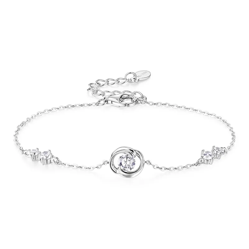 KADER 925 Sterling Silver Bracelets Women's Silver Box-0