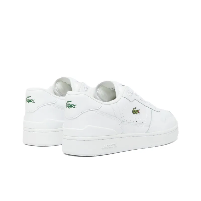 LACOSTE T Clip Low Top Skateboard Shoes Women's White-2