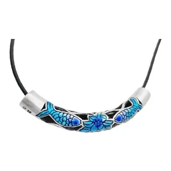 CUTE DAME S 990 Silver Necklaces Unisex Silver-0