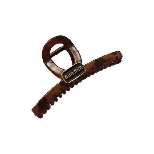 SENDME Resin Hair Clips Women's